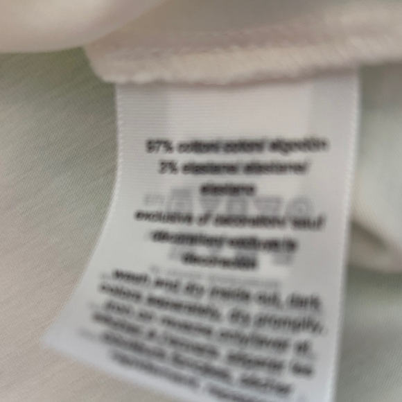 Tommy Hilfiger Ivory Long Sleeve Tee with Logo - Picture 4 of 5